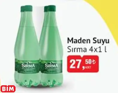 SIRMA  MADEN SUYU
